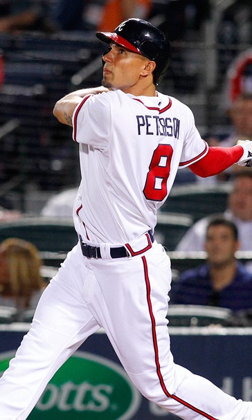 Thumb healed, Braves' Peterson seeking consistency in second season